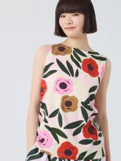 ユニクロ×marimekko グラフィックTシャツ/ノースリーブ