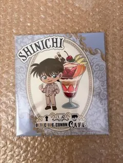 名探偵コナン セガ ラッキーくじ コナンカフェ アートパネル 工藤新一 Ｅ賞