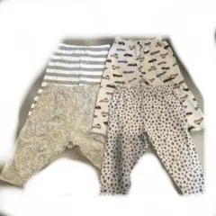 最終値下げ　ベビー レギンス 80cm 4点セット ユニクロ多め