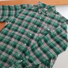 ユニクロ　フランネルチェックシャツ
