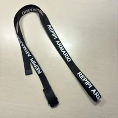 repipi armario 黒 ナイロンベルト