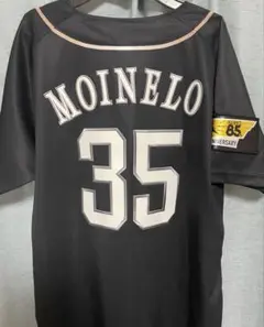 【祝 試合奪三振球団新記録樹立】周年記念ロゴ入りモイネロ選手ユニフォーム