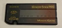 SONY Memory Stick PRO 512MB