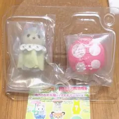【シルバニア】 ハスキー 小さい赤ちゃん きのこ