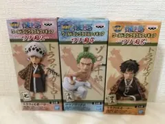 ★ワンピース ワールドコレクタブルフィギュア ワノ国 3種