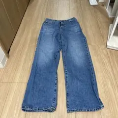 UNIQLO ワイドパンツ　ウエスト63.5cm 新品未使用