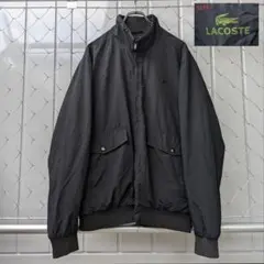 00s　LACOSTE　ノームコア　スウィングトップ　ナイロンジャケット　濃紺