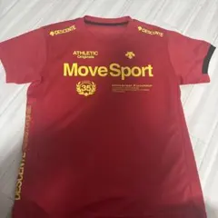 DESCENTE Move Sport シャツ レッド