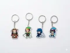 ​【限定・美品】鬼滅の刃 アクリルキーホルダー 4種セット