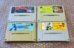 【SFCソフト4本セット・任天堂・ファミコン】dhi