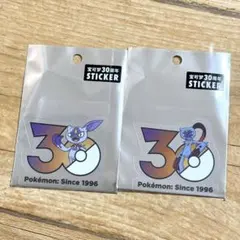 ポケモン 30周年 ステッカー ダンバル メタング メタグロス セット