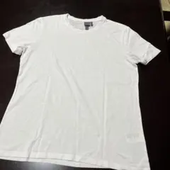 H&M プレミアムコットン Tシャツ ホワイト Lサイズのサムネイル
