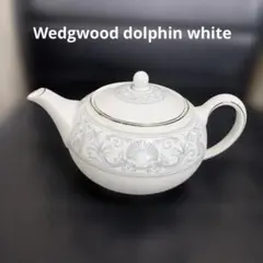Wedgwood dolphin white tea pot ウエッジウッド