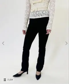 EDIT.FOR LULU abc ストレッチフレアパンツのサムネイル