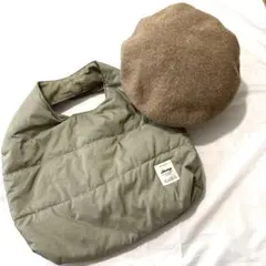 トートバック＆ベレー帽　2点セット