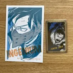 ヒロアカ 原画展 飯田天哉 箔押しクリアカード ワンシーンカードコレクション