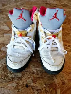 た*ん様 Air Jordan 5 Retro　 ホワイト/レッド　26.5cm