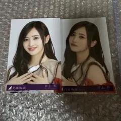 乃木坂46 井上和　ビリヤニ　封入　生写真　2種