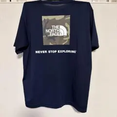 【美品】THE NORTH FACE ネイビー Tシャツ