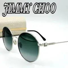 Jimmy Choo ジミーチュウ サングラス ラウンド ストーン シルバーのサムネイル