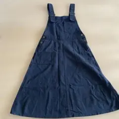 ダークブルー サロペット