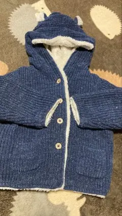 baby GAP フード付きアウター くまみみ 18-24ヶ月 ネイビー