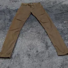 H&M ブラウン スキニーパンツ