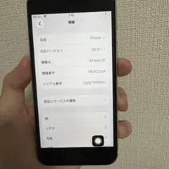 iPhone se3 純正パネル apple 取り外し品