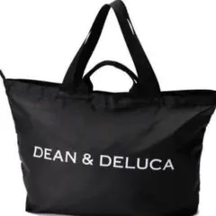 DEAN＆DELUCA　ディーン&デルーカ　パッカブルトートブラック　コンパクト