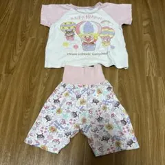 アンパンマン セットアップ パジャマ 半袖Tシャツ パンツ 90 女の子