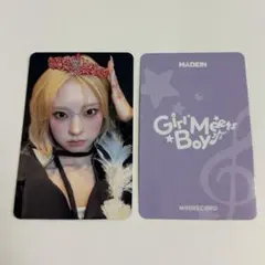 MADEIN 特典トレカ Minirecord 2/15 ヨントン ナゴミ