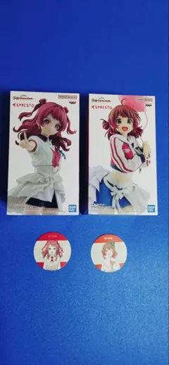 学園アイドルマスター　ESPRESTO 花海姉妹フィギュアセット + おまけ