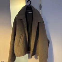 LIDNM ボアジャケット ベージュ