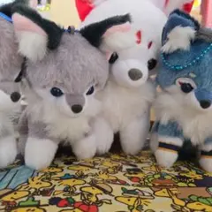 アマテラスのオオカミウルトラBIGぬいぐるみ全3種～テル＆ラックル
