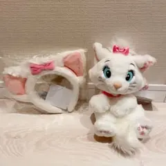 マリー カチューシャ　ぬいぐるみ　ショルダーバッグ　セット　ディズニー