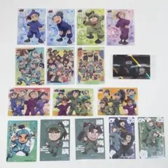 忍たま乱太郎 クリアカードコレクション 任暁左吉 潮江文次郎 斉藤タカ丸