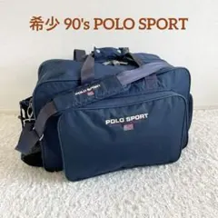 希少 90's POLO SPORT ポロスポーツ ボストンバッグ　ヴィンテージ