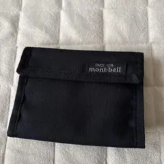 mont-bell 二つ折り財布 ブラック未使用のサムネイル
