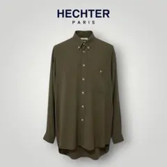 ダニエル・エシュテル　シャツ　オリーブ　カーキ　グリーン