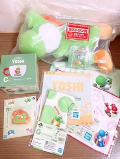 ヨッシー 一番くじ ラストワン A賞 ぬいぐるみ マグカップ - メルカリ