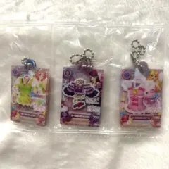 アイカツ ガチャガチャ だれでもアイドル活動アクリルチャーム3 いちご蘭さくら