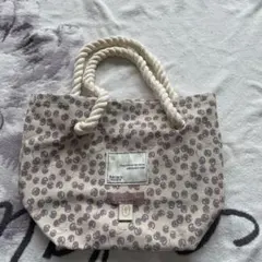 Her lip to Cherry Tote Bag pale mauve - メルカリ