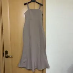 GRL グレイル キャミソールワンピース ベージュ Sサイズ