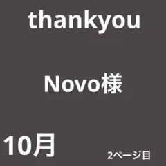 Novo様　2ページ目