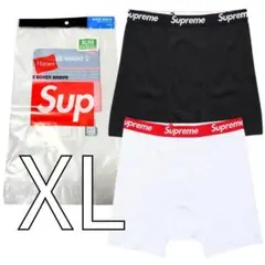 Supreme　ボクサーブリーフ　まとめ売り Supreme Hanes ボクサーブリーフ L / 2枚セット - メルカリ