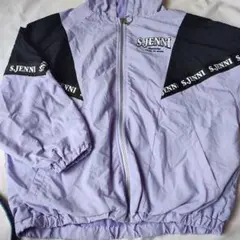 S.JENNI ラベンダー フルジップパーカー 裏起毛
