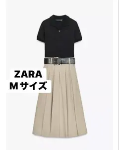 美品【MAX&Co.】マックスマーラ ニットワンピース ボーダー ビジュー 