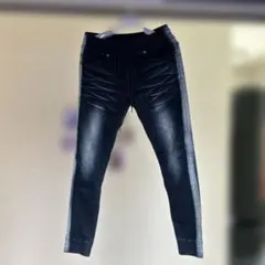 Ｒ*u様 ダークブルー スキニーデニム ゴムウエスト