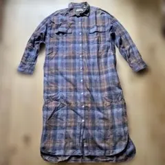 niko and...コットンロングシャツワンピース