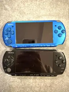 PSP3000 青 黒 本体セット